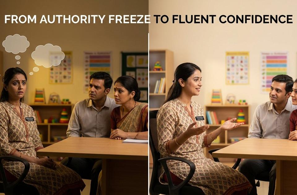 How to Speak English Fluently in Parent-Teacher Meetings: A Teacher's 5-Minute Daily Method